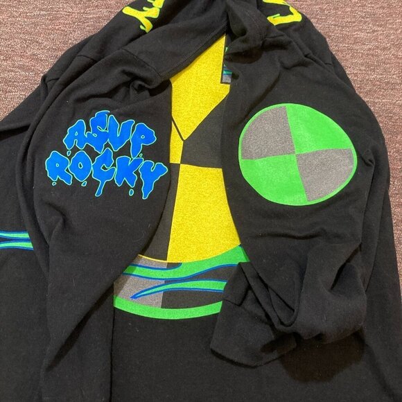 ASAP Rocky Injured Generation Breakout Fest Hip Hop Long Sleeve Shirt M Medium - Picture 3 of 8